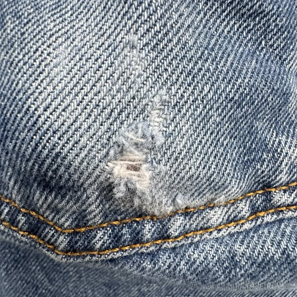 Levi's 517 Boot Cut Jeans‎ Medium Wash Men's Sz 36x30 Cowboy Workwear Whiskered